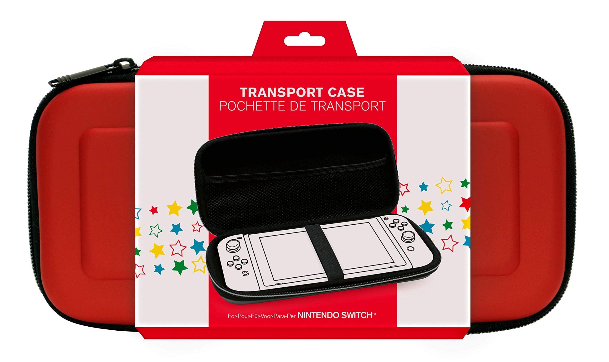 Funda Nacon Estuche Grande Rojo ( NINTENDO SWITCH - /Switch Lite) - Transporte Funda Nacon Estuche Grande Rojo ( NINTENDO SWITCH - /Switch Lite) - Transporte